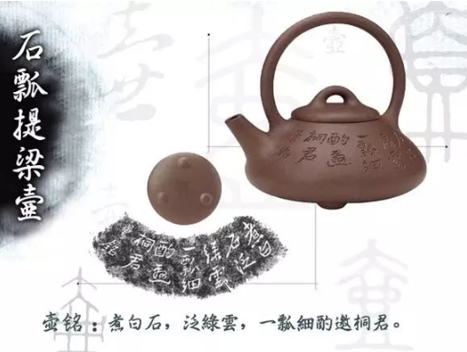 老紫砂壺曼生十八式圖解，曼生18式的具體樣式圖及名稱