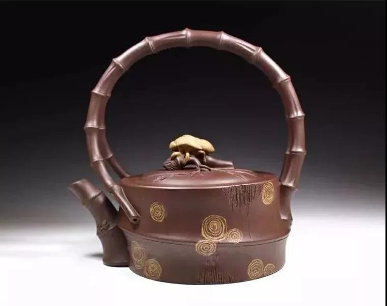 10種最美花器提梁壺，精美別致雕花紫砂壺!