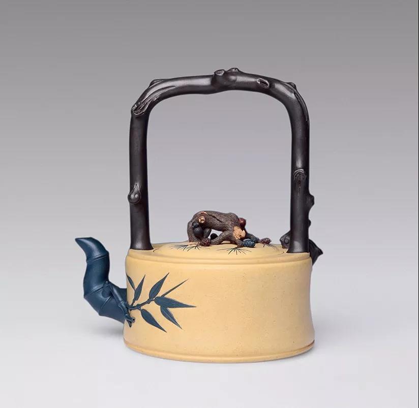 10種最美花器提梁壺，精美別致雕花紫砂壺!