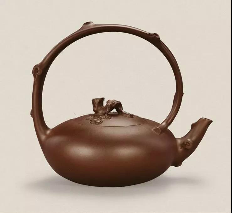 10種最美花器提梁壺，精美別致雕花紫砂壺!