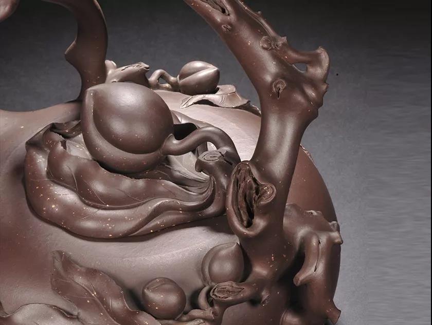 10種最美花器提梁壺，精美別致雕花紫砂壺!