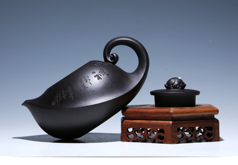 創(chuàng)意別致紫砂壺，個性手工美型外觀紫砂壺