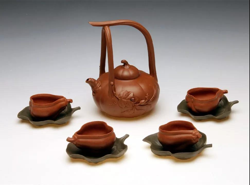 10種最美花器提梁壺，精美別致雕花紫砂壺!