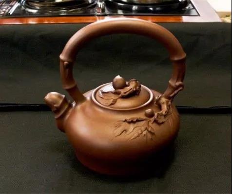 10種最美花器提梁壺，精美別致雕花紫砂壺!