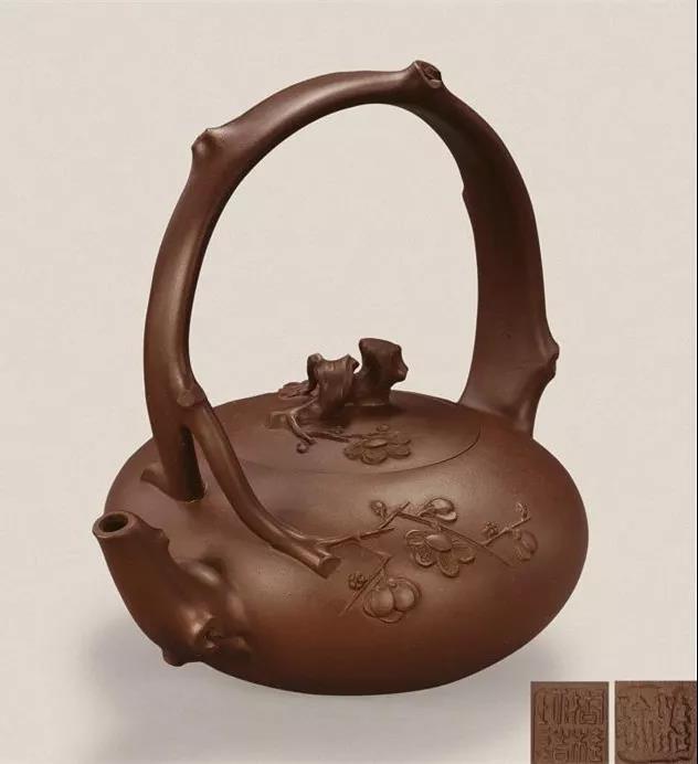 10種最美花器提梁壺，精美別致雕花紫砂壺!
