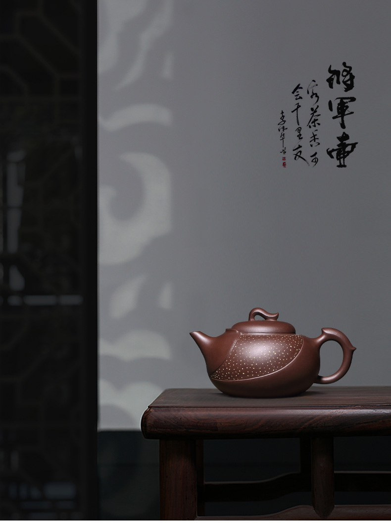 將軍壺紫砂壺，雅韻精美紫砂壺