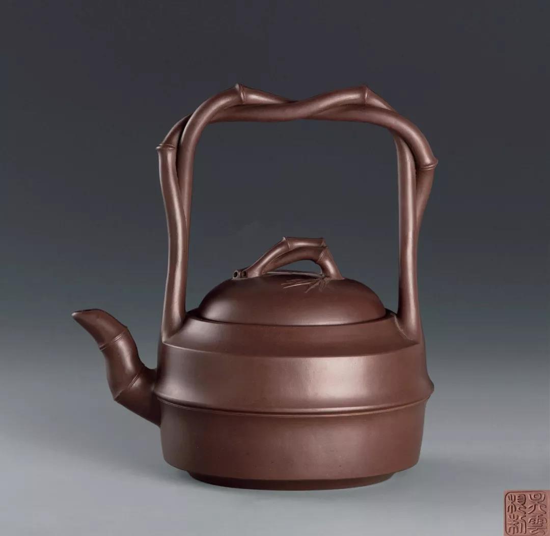 10種最美花器提梁壺，精美別致雕花紫砂壺!