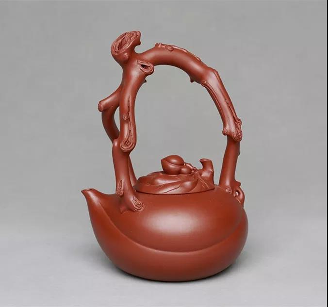 10種最美花器提梁壺，精美別致雕花紫砂壺!